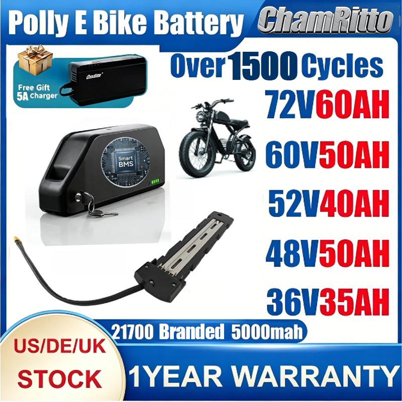 Electric Bicycle Battery 72V 30Ah - 電動自転車 ダウンチューブ 48V 52V 30ah バッテリー