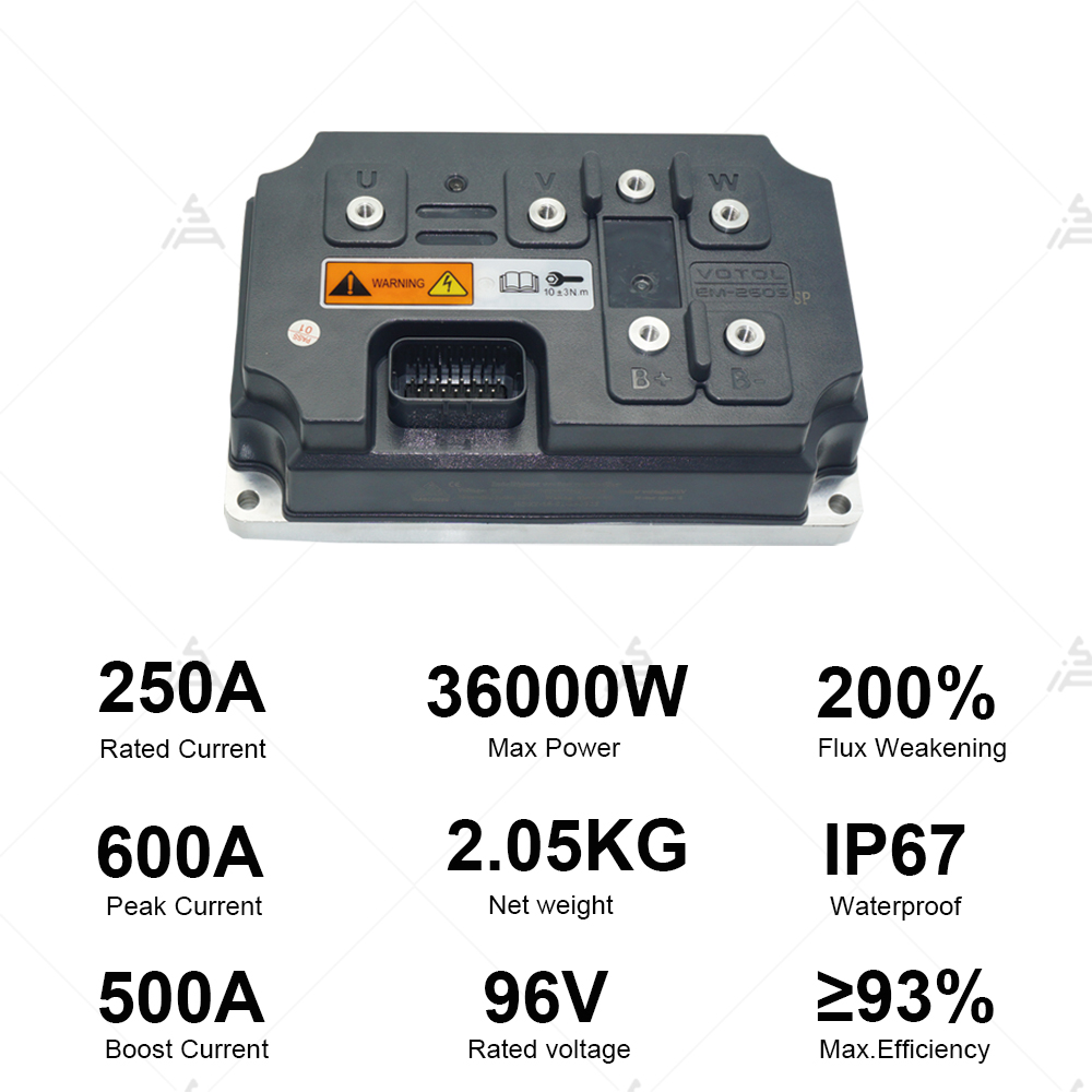 Votol Em260s 96V BLDCモーターコントロー - Programmable Bldc Motor Controller 96V のレビューと価格