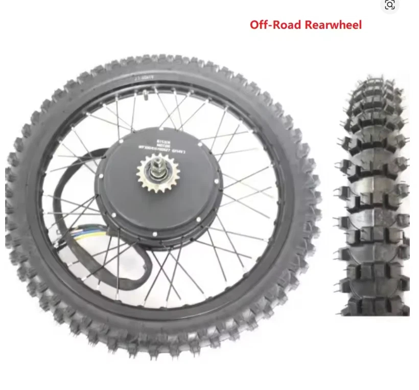 高出力48V-72V 3000-5000W 17インチ 18 - 72V 5000W Hub Motor Kit のレビューと価格