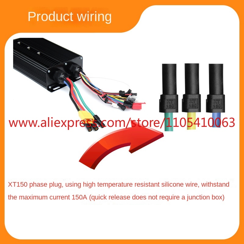 3000W 5000W電動車両コントローラーシステム 48V - Sine Wave Controller 48V 72V 80A のレビューと価格